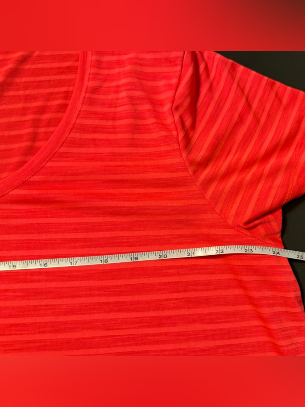 Spalding Women’s Short Sleeve Work Out Top Vneck Fluorescent Pink Quick Dri 2xl - Picture 5 of 16